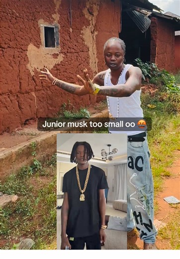 Junior Musk's Unmatched Size Comparison