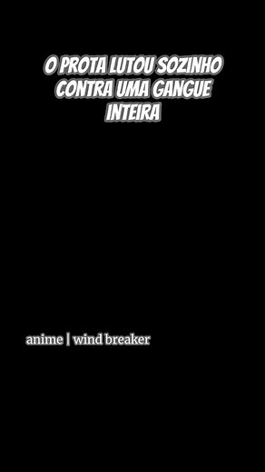 ⚠️⚠️⚠️ Novo Anime | WIND BREAKER | Haruka Sakura vs Gangue de Delinquentes #anime #animemoments #newanime #animerecommendations #windbreaker #windbreakeranime