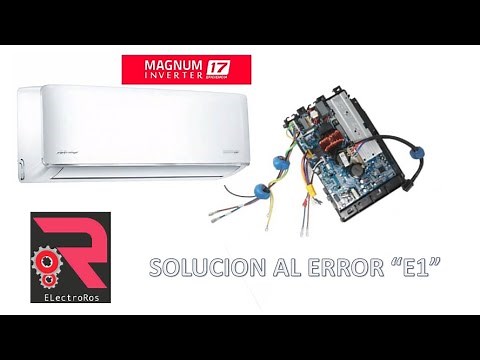 SOLUCION AL ERROR E1 EQUIPOS MIRAGE INVERTER