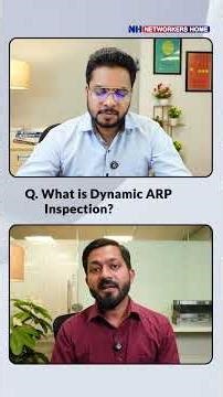 What is Dynamic ARP Inspection? | Real Interview Question! #ccna #networking #arp