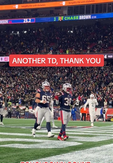 …make that FIVE touchdowns now 🤩 #nfl #patriots #celly #touchdown | patriots vs dolphins