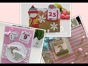 AlinaCraft Mini Calendar/Album Tutorial - #alinacraft #alinacutle #aliexpress
