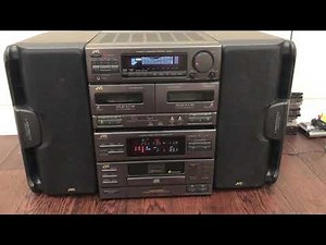 Vintage 1993 JVC MX-C7 Compact Component System!