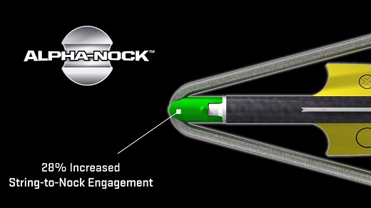 Tech Tip: Using the proper nock is critical to achieving your highest level of accuracy. All TenPoint and Wicked Ridge crossbows now require the use of the Alpha-Nock and all TenPoint arrows now come standard with pre-installed Alpha-Nocks. #tenpointcrossbows #builtinamerica | TenPoint Crossbow Technologies