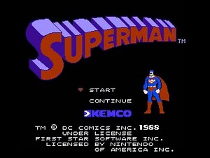 NES Longplay [971] Superman (US)