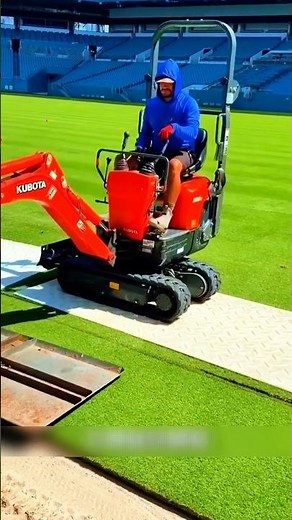 How World-Class Football Turf Is Installed! ⚽🌱 #facts #trending