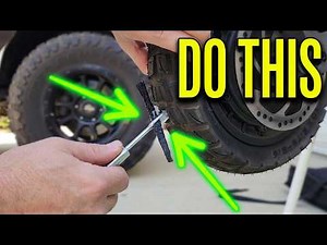 How To Fix A Punctured Electric Scooter Tire - Ausom Electric Scooter