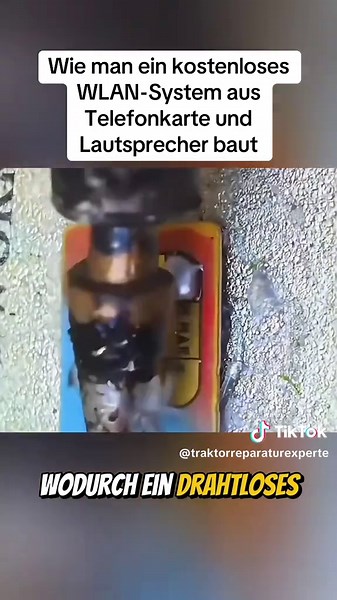 DIY: Kostenloses WLAN-System aus Telefonkarte und Lautsprecher