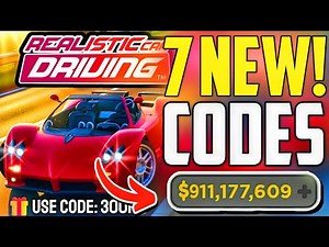 *NEW🔥CODES* REALISTIC CAR DRIVING ROBLOX CODES 2025 - REALISTIC CAR DRIVING CODES 2025