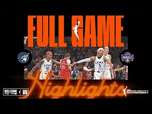 Washington Mystics vs. Minnesota Lynx | FULL GAME HIGHLIGHTS | August 8, 2025