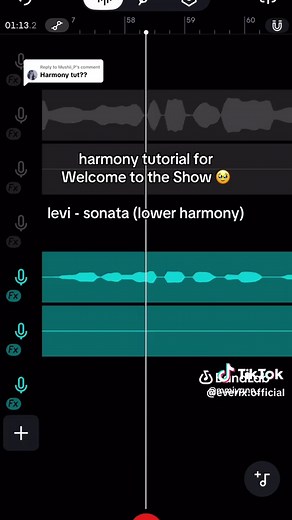 Harmony Tutorial for 'Welcome to the Show'