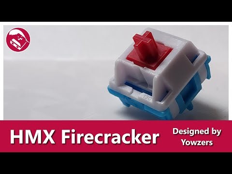 HMX's BEST tactile to date | HMX Firecracker switch sound test and review