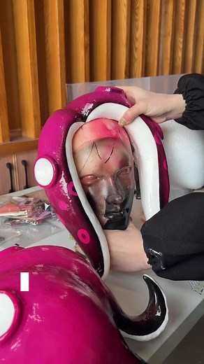 Immersive packing of Agent 8#wig #wigcommission #cosplaywig #splatoon #splatoon2