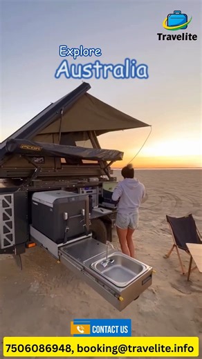 🌏 Experience the Magic of Australia From golden beaches to iconic landmarks, Australia is a land of endless adventure and unforgettable beauty ✨ . Whether you're chasing coastal road trips, unique wildlife encounters 🦘, world-class cuisine, or multicultural city vibes — Australia offers experiences like nowhere else. . Contact us: 📞 Contact: 7506086948 📧 Email: booking@travelite.info . #Travelite #Australia #VisitAustralia #SeeAustralia #TravelAustralia #ExploreMore #GreatBarrierReef #Sydney