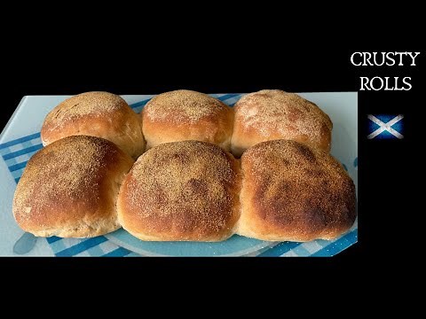 Crusty Rolls | Scottish Bread Rolls Recipe
