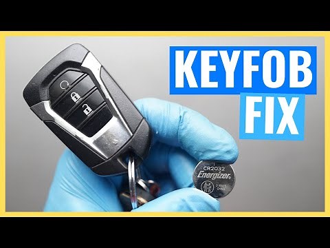 How to Easy DIY Replace Key fob Remote Battery ISUZU D-MAX MUX Mazda BT50