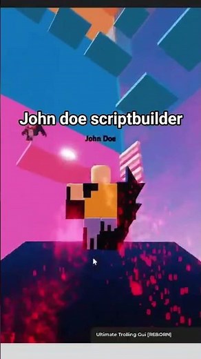 John doe script #roblox #troll