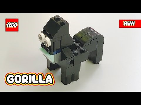 LEGO Gorilla Building Instructions — LEGO Classic Creative DIY