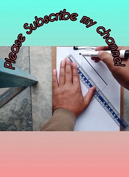 How to draw a 3D Ladder......