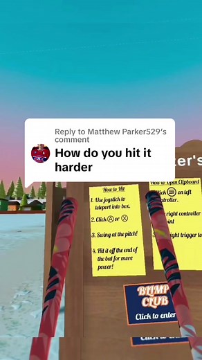 Replying to @Matthew Parker529 how to hit farther in Derby - Baseball VR #derbyvr #metaquest #baseball #quest3 #metaquest3 #metaquest2