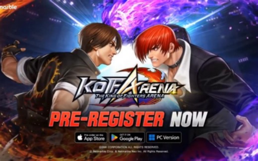 【KOFA】11月14日上线，主打PVP网石新作！拳皇竞技场 对战宣传片！