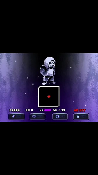 Dusttale Genocide's End in Undertale Fan Game