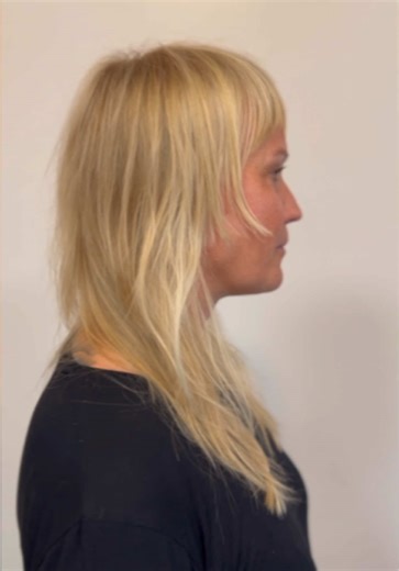 Transform your Natural Blonde Hair with HIME Haircut