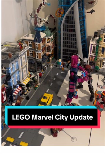 I’ve finally managed to get some road plates, tracks and a few added extras for the LEGO City @LEGO #lego #legocity #legomarvel #legocreator #legocontentcreator