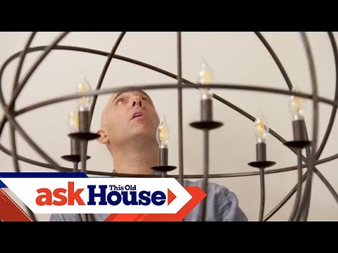 How to Install a Motorized Light Lift | All About Lights | Ask This Old House