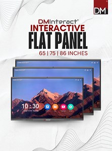 ✨ Transform Collaboration with DMInteract Interactive Flat Panels! ✨ 📏 Available in 65" | 75" | 86" sizes, perfect for classrooms, boardrooms, and training centers. 💡 Features: ✅ Ultra-responsive multi-touch technology ✅ Stunning 4K UHD resolution ✅ Seamless wireless screen sharing ✅ Dual OS compatibility (Android Windows) Upgrade your workspace today and experience the future of interactive displays! 🚀 📩 DM us for prices & specs! #InteractiveFlatPanel #TouchScreenDisplay #SmartBoard #Meetin