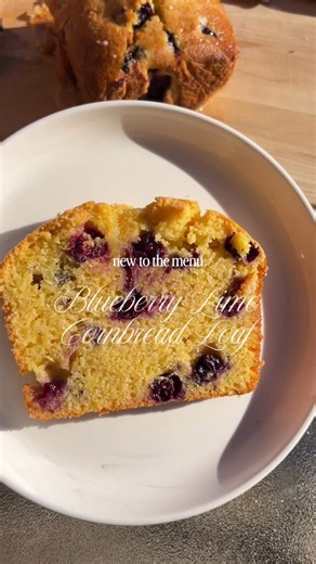 Something sweet, comforting, with a little tang is now on the menu! Introducing our Blueberry Lime Cornbread Loaf 🫐🤍 It’s baked to golden perfection, buttery, bursting with juicy berries glazed with our honey & lime glaze Grab a loaf to share (or keep all to yourself lol) for $22 DM to place your order. Pickup in Ajax ON 🫐🍋‍🟩🤍 . . |blueberrylime, blueberrylimecornbread, thehoneyedplate, cornbread, cornbreadforsale, honeycornbread, limesugarglaze, foodiefavorites, ajaxbakery, torontobakery,