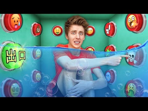 水下 100 个神秘按钮。只有 1 个能让您逃出盒子!!