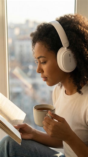 Proove 🩵 Technology and mobile accessories on Instagram: "Start your day with good music 😍 City noise, subway, office sounds – Hybrid ANC helps you focus with one tap. What stays is rich, powerful sound from 40 mm drivers. 🔹Take calls on the go with ENC. 🔹Switch easily between your phone and laptop. 🔹Turn on Game Mode when it’s time to relax. Up to 70 hours of battery life give you real freedom! Fast Type-C charging fully recharges the headphones in about 2.5 hours. Fine-tune the sound, man