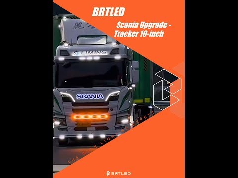 Scania Upgrade - Tracker 10-inch LightsScania