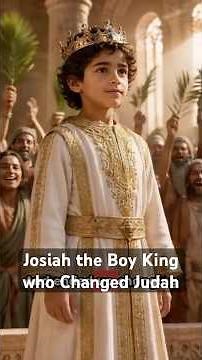 He Found a Lost Bible and Everything Changed - Josiah the Boy King who Changed Judah