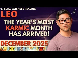 Leo December 2025 – THE MONTH EVERYTHING (FINALLY) CHANGES IN YOUR FAVOR! 🌠 Tarot Horoscope