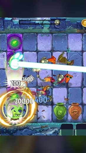 PvZ 2 Vase Breaker - 5 Plant Vases Vs 5 Zombie Vases - P38 #shorts #youtubeshorts #games