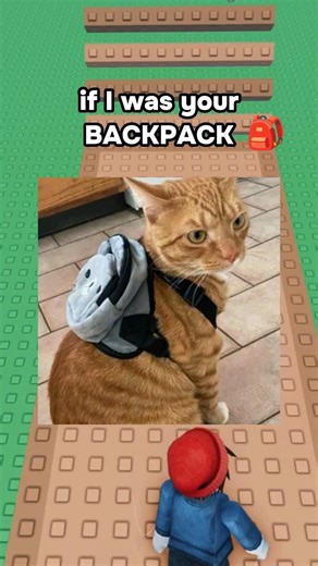 If I Was Your Backpack 🎒 #roblox #robloxrant #relatable #rblx