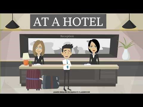 At a Hotel - English Speaking Course, Hotel Conversation, English Speaking Practice ,Check in Hotel