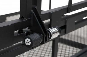 24x60 etrailer Enclosed Cargo Carrier for 2" Hitches - Steel - 440 lbs etrailer Hitch Cargo Carrier