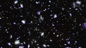 Loop Space Journey Travel Through Galaxy Stock Footage Video (100% Royalty-free) 3440661855 | Shutterstock