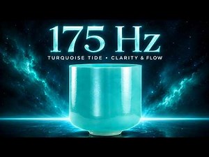 175 Hz Crystal Bowl Meditation | Clarity and Emotional Renewal