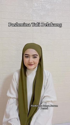 Tutorial Pashmina Tali Belakang: Cara Terbaru dan Stylish