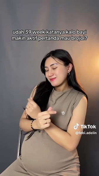 udah 39 week katanya kalo bayi makin aktif pertanda mau brojol? #bumil #hamil #bumilhappy #bumilsehat #bumilcantik #trimester3 #tm3