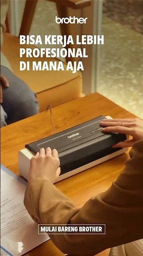 Mulai hari produktif kamu bersama Scanner Brother ADS-1700W! #brotherindonesia #scanner #foryou