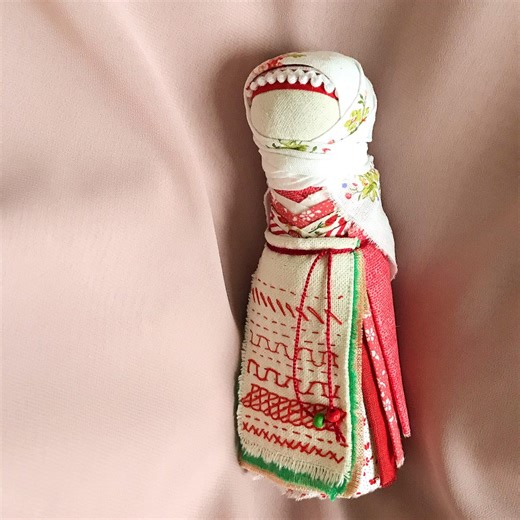 Bride Doll/ DIY Motanka From Colorful Patches/ PDF Video Tutorial - Etsy