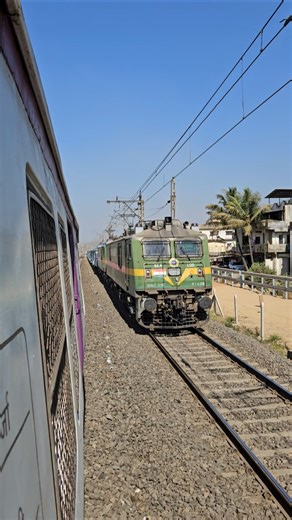 Freight through Loop Line #train #indianrailways #wag9