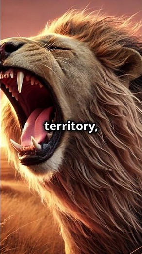 Why Do Lions Roar?