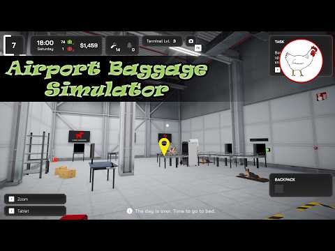 Airport Baggage Simulator - Automating baggage sorting - Demo