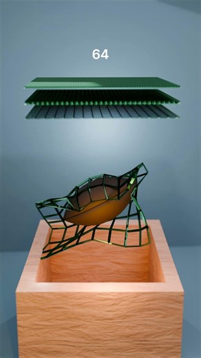 The Most Satisfying Cloth Simulation Ever 😮